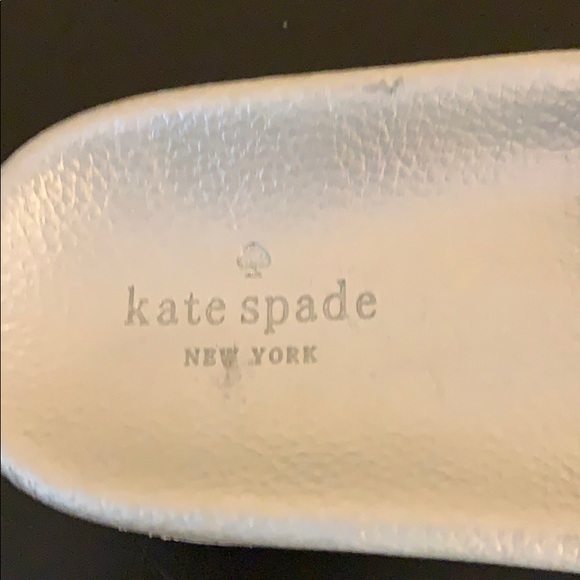 Kate Spade glitter now sandals nwot - Picture 2 of 3